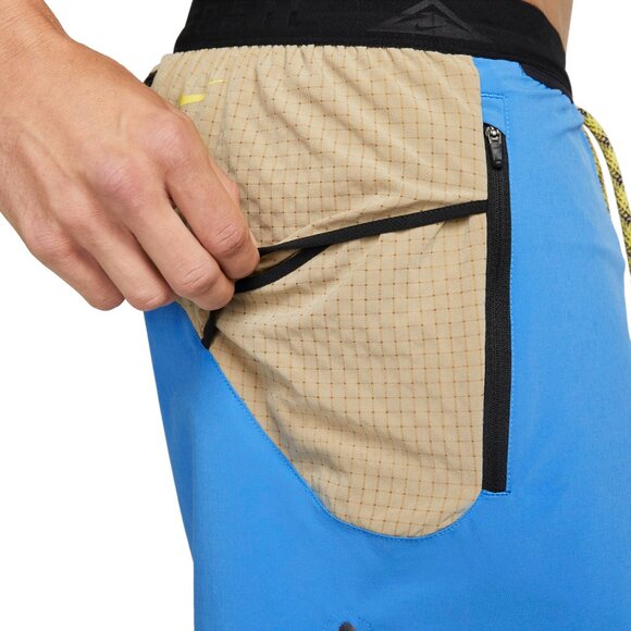 $75 NIKE TRAIL SECOND SUNRISE 5" BRIEF-LINED RUNNING SHORTS DV9311-435 BLUE L - Picture 6 of 9